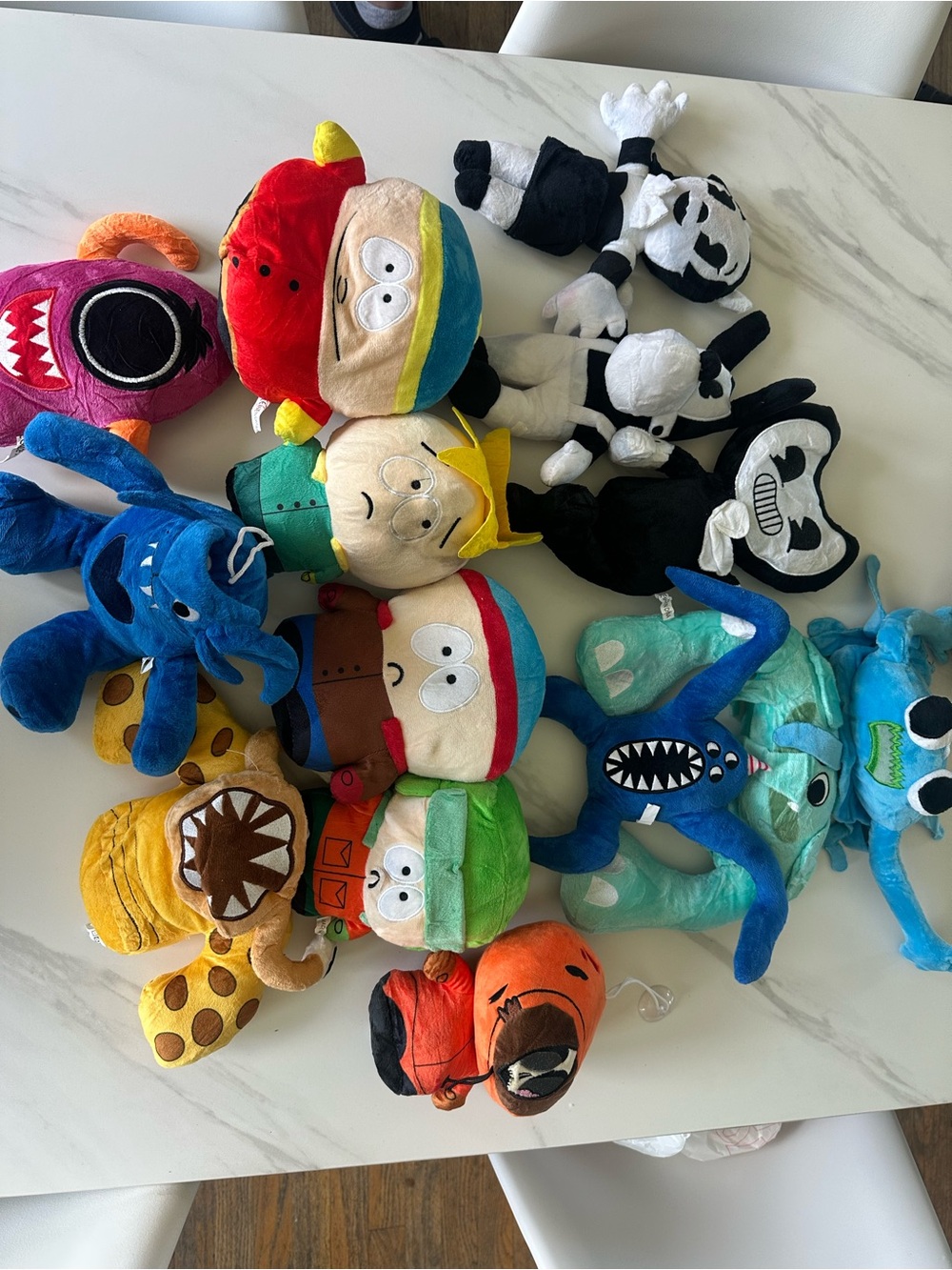 Plush Characters - Mixed Color Kids Toy Set
